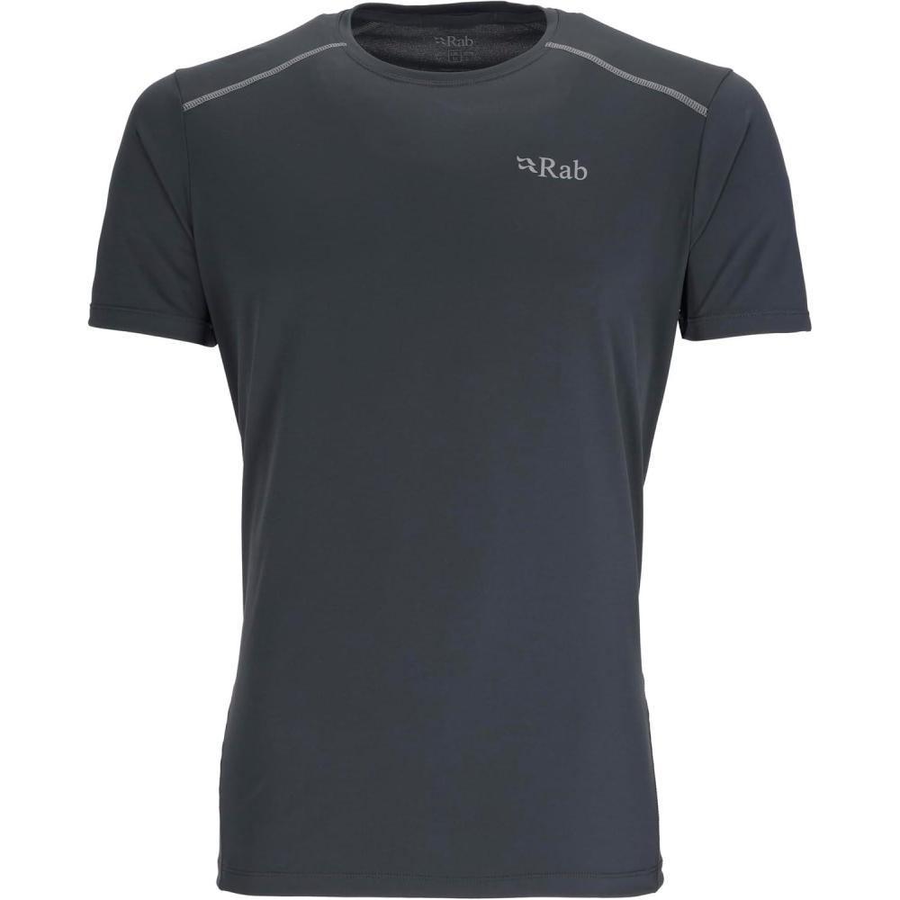 imageRab Mens Force Tee Lightweight TShirt for Hiking Climbing amp Trail RunningBeluga