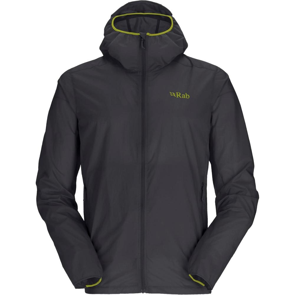 imageRab Mens Vital Hoody Ultralight Windproof Shell Jacket for Hiking Trail Running amp ClimbingGraphene