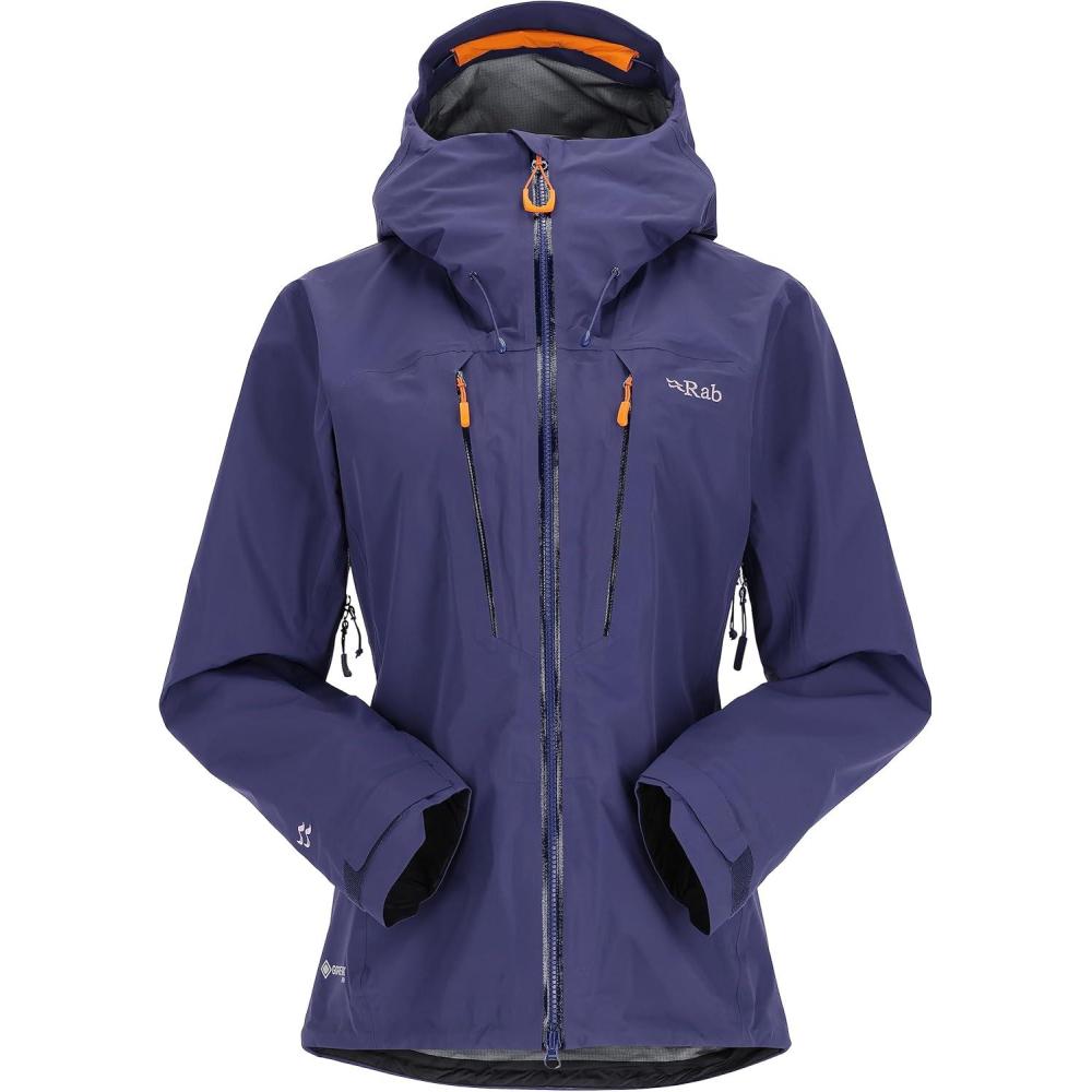 imageRab Womens Latok Alpine GoreTex Pro Jacket GTX Waterproof Breathable Shell Coat for Climbing amp MountaineeringPatriot Blue