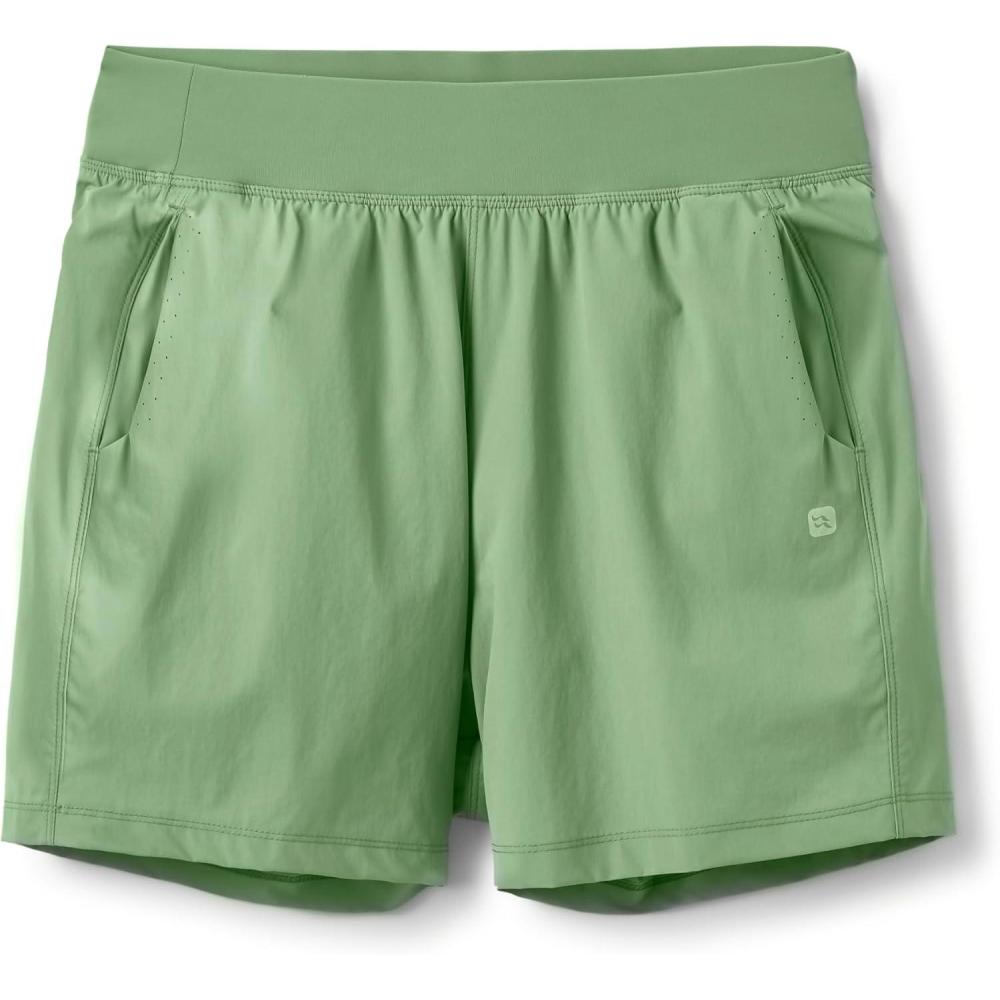 imageRab Womens Momentum Shorts  QuickDrying Lightweight Active Shorts for Hiking Trekking amp ClimbingDark Fig Green