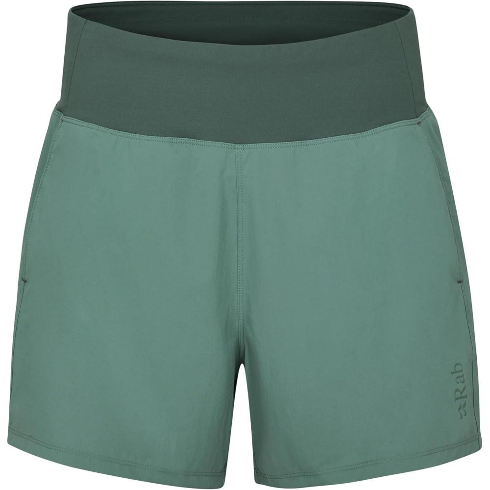 imageRab Womens Momentum Shorts  QuickDrying Lightweight Active Shorts for Hiking Trekking amp ClimbingEucalyptus