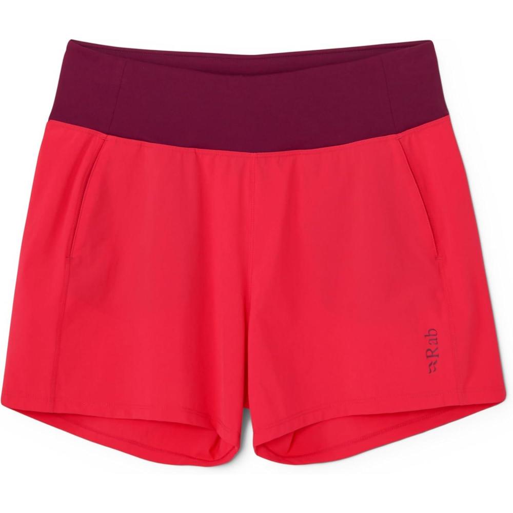 imageRab Womens Momentum Shorts  QuickDrying Lightweight Active Shorts for Hiking Trekking amp ClimbingWatermelon