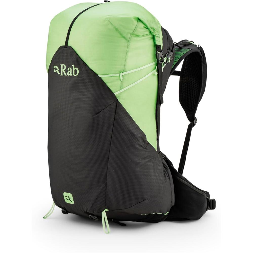 imageRab Womens Syclon XP ND Backpack  Lightweight Waterproof Backpack for Hiking Trekking amp Backpacking  BlackDark Fig Green  38Liter Back Length  SmallBlackDark Fig Green