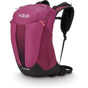 Rab Men’s Airox Backpack – Lightweight Breathable Backpack for Hiking, Trekking, & Backpacking – Black – 24-Liter (Back Length – Medium)(Mulberry)