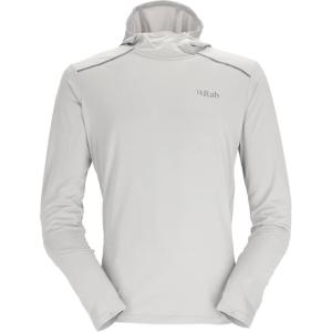 Rab Men’s Force Hoody – Lightweight Long-Sleeve Hooded Baselayer Shirt for Hiking, Climbing, & Trail Running(Dark Pewter)