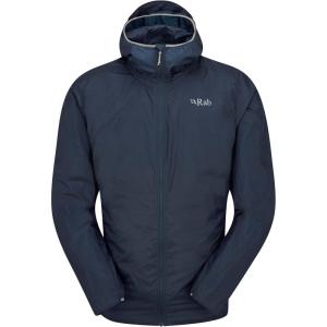 Rab Men’s Vital Hoody – Ultralight Windproof Shell Jacket for Hiking, Trail Running, & Climbing(Tempest Blue)