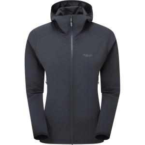 Rab Women’s Borealis Hoody Jacket – Lightweight Water-Repellent Softshell Coat for Hiking & Climbing(Beluga)