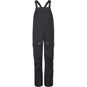Rab Women’s Khroma Kinetic Bib Waterproof Breathable Pants for Skiing & Mountaineering(Black)