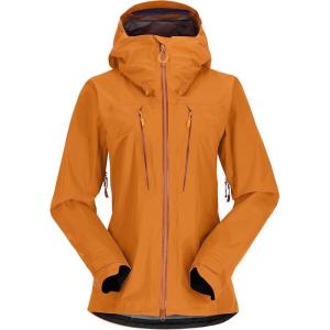 Rab Women’s Latok Alpine Gore-Tex Pro Jacket – GTX Waterproof Breathable Shell Coat for Climbing & Mountaineering(Marmalade)