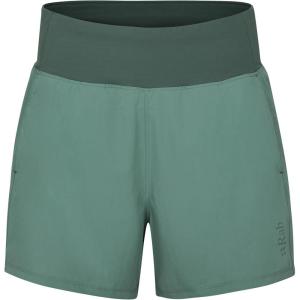 Rab Women’s Momentum Shorts – Quick-Drying Lightweight Active Shorts for Hiking, Trekking, & Climbing(Eucalyptus)