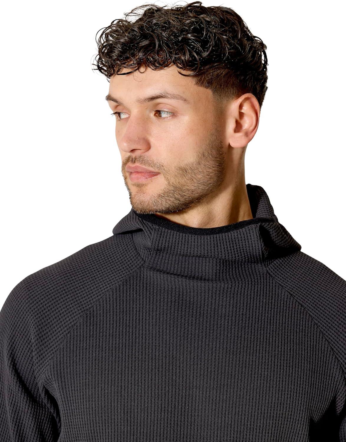 imageRab Mens Hepton Pullover Hoody Lightweight Warm Midlayer for Hiking amp ClimbingAnthracite