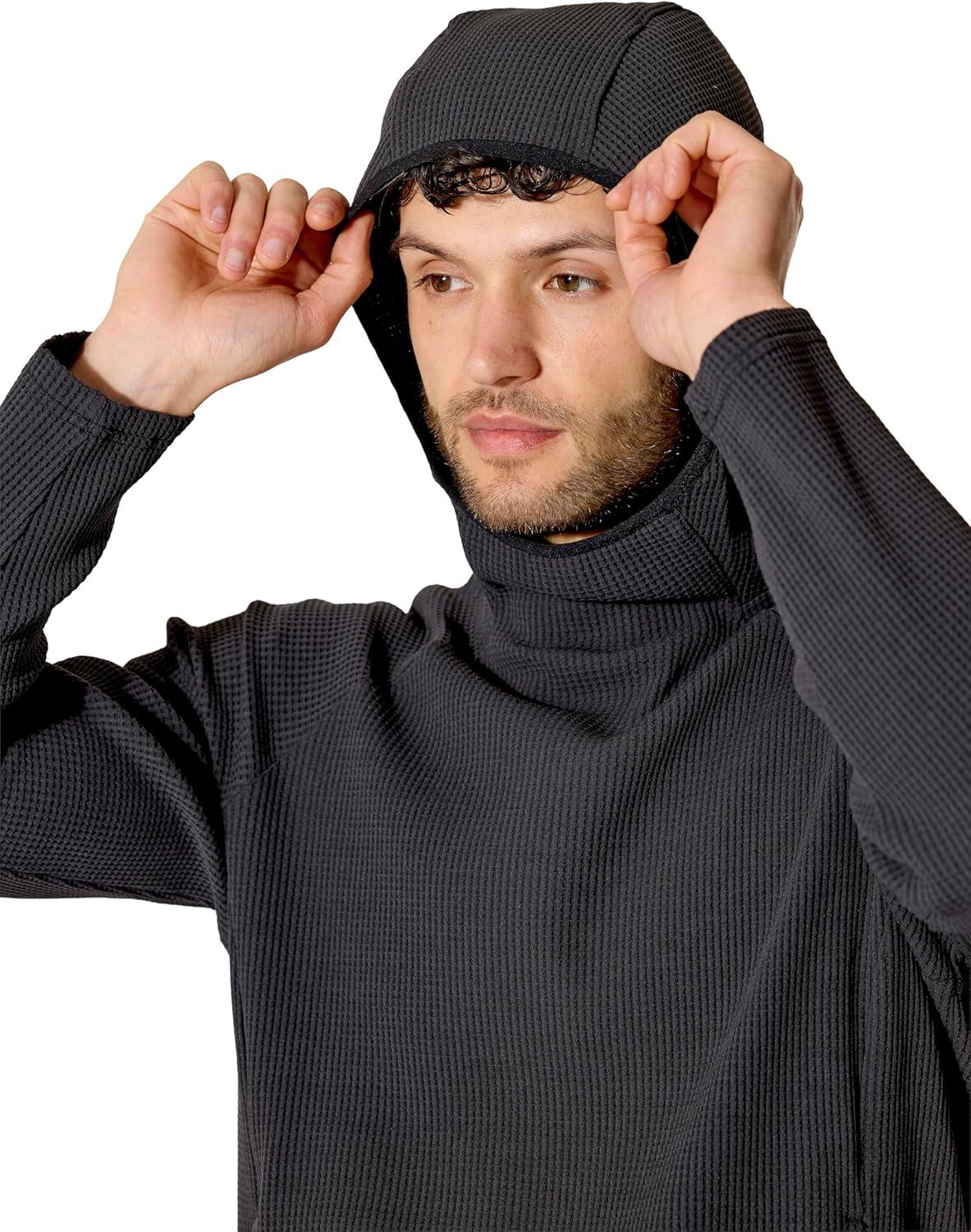 imageRab Mens Hepton Pullover Hoody Lightweight Warm Midlayer for Hiking amp ClimbingAnthracite