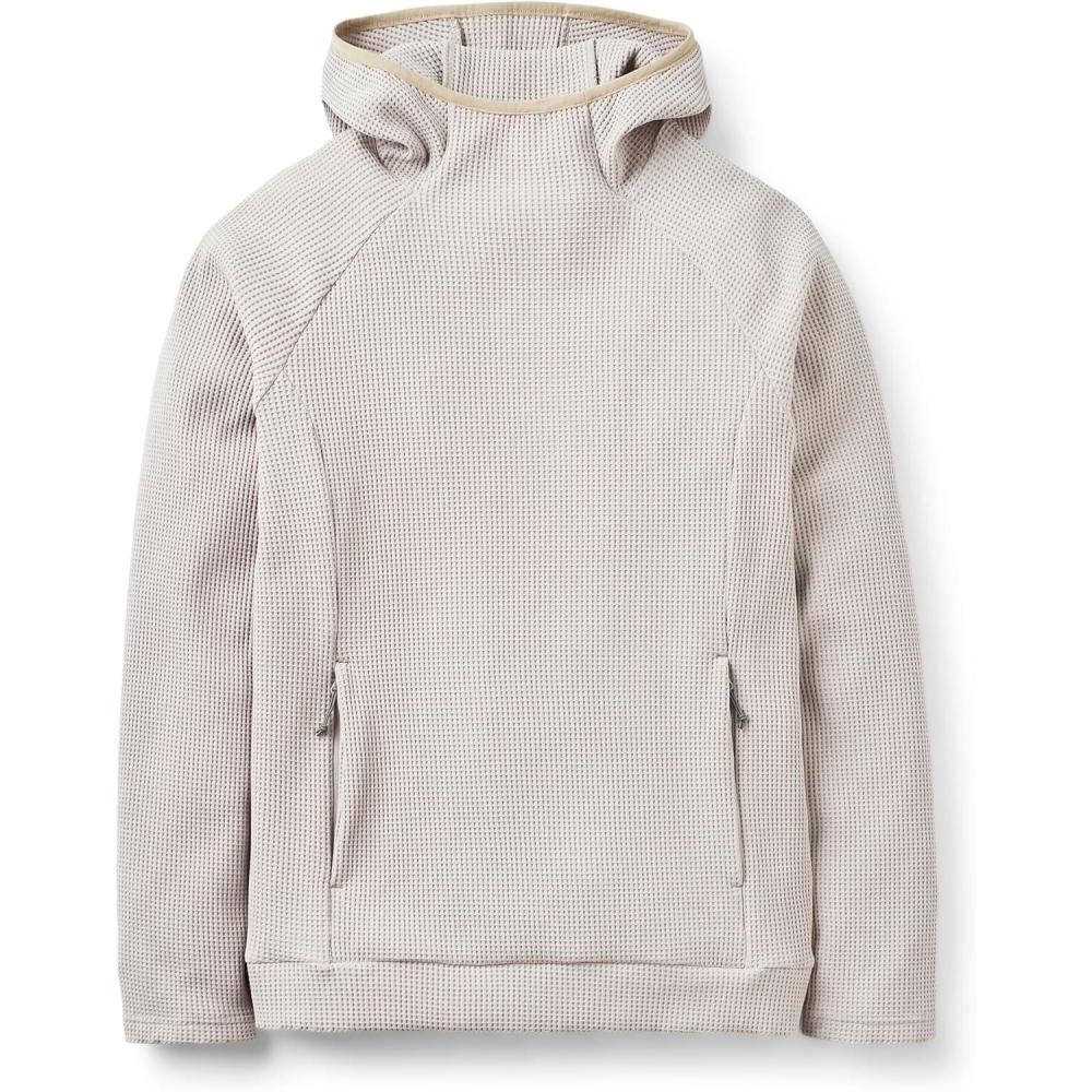 imageRab Mens Hepton Pullover Hoody Lightweight Warm Midlayer for Hiking amp ClimbingPebble
